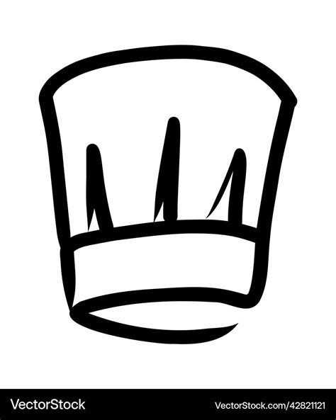 Chef cook icons cap logos Royalty Free Vector Image