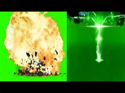 Free Green Screen Explosion Effects With Sound Effects | Explosion green screen - YouTube