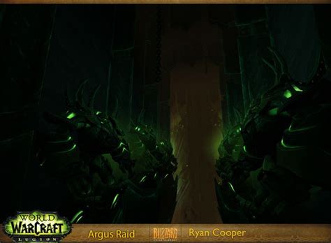 ArtStation - Argus Raid, Ryan Cooper | Raid, Scene, Legion