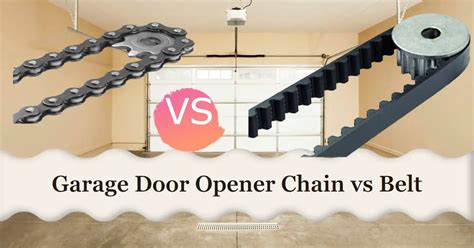 Chain Drive vs Belt Drive Garage Door Opener: Which Is Better?