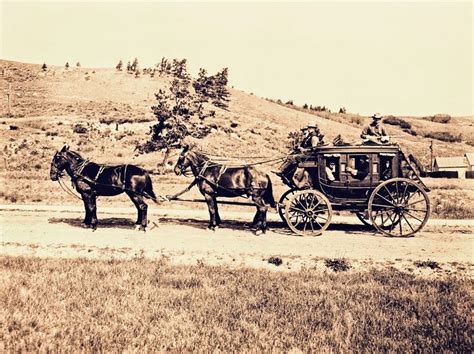 Diligencias del oeste. | Old west, Old things, Stagecoach