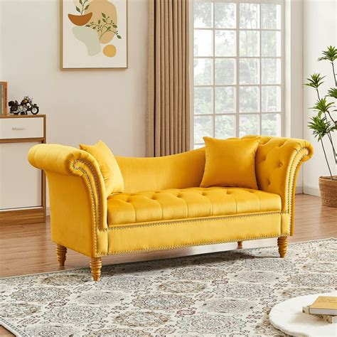 Yellow Bedroom Sofa | Baci Living Room