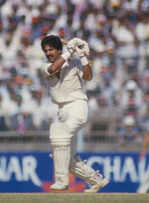 Krishnamachari Srikkanth drives | ESPNcricinfo.com