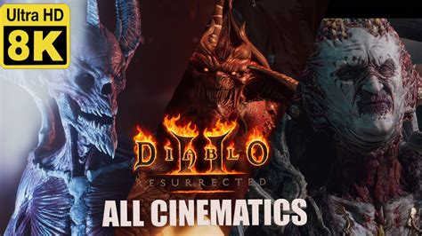 Diablo 2: Resurrected ALL Cinematics 8K (Enhanced with Neural Network ...