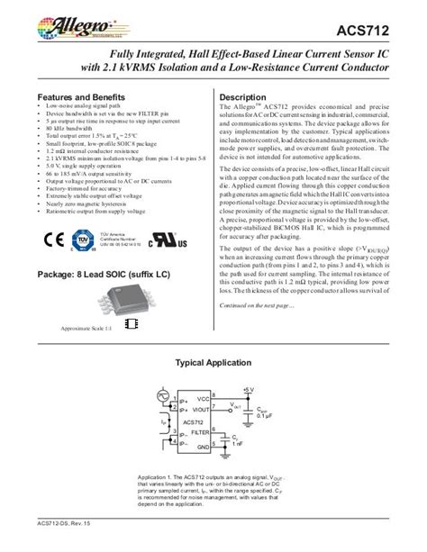 Acs712 datasheet