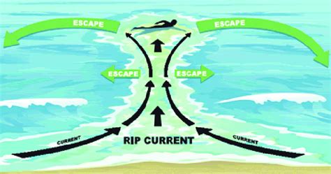 Rip Current Diagram