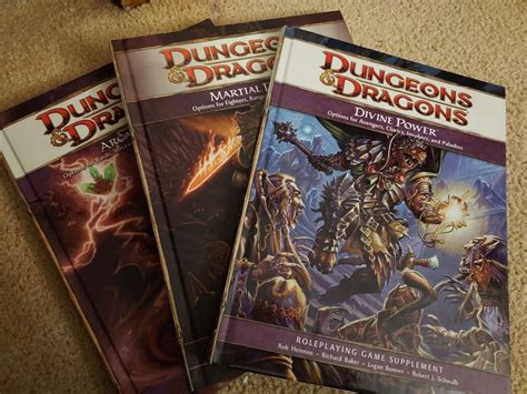 Dungeons and Dragons 4e Suppliments Set Oklahoma City Mall