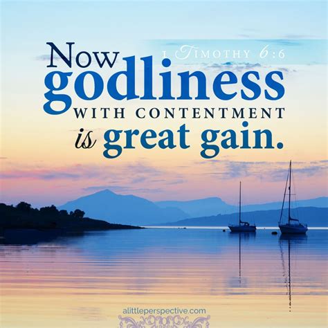 godliness with contentment