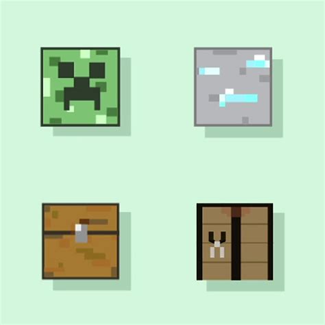 ArtStation - Animated Icons: Minecraft