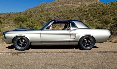 67-68 Mustang Hood w/ Highrise Shelby Scoop - Maier Racing