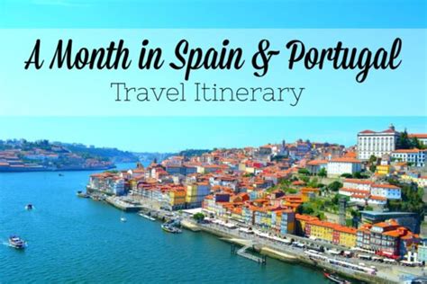 Our travel itinerary: Spain and Portugal