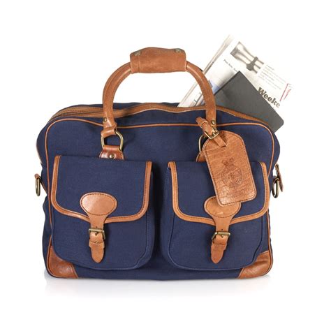 Lyst - Ralph lauren Polo Mens Canvas Commuter Bag in Blue for Men