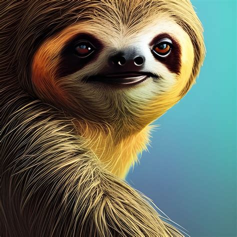 Sloth - AI Generated Artwork - NightCafe Creator