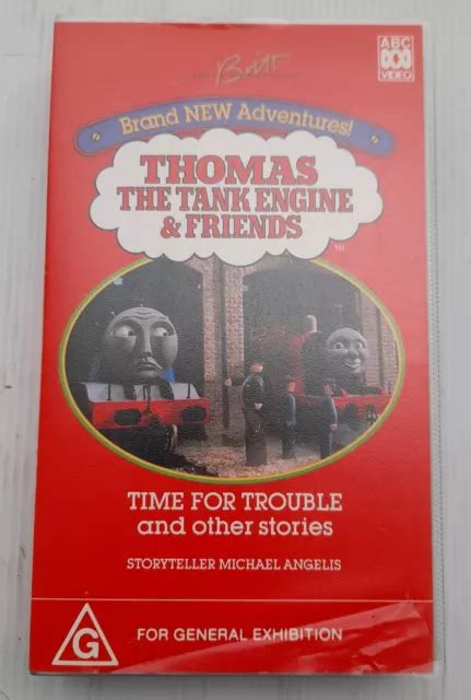 THOMAS THE TANK Engine & Friends Time for Trouble & Other Stories VHS ...