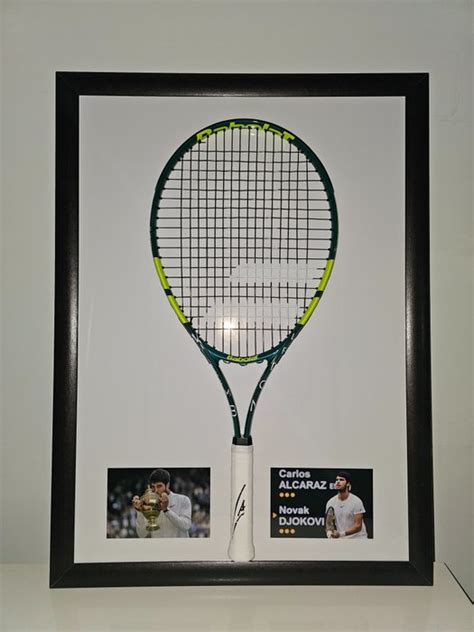 Tennis - Carlos Alcaraz - Tennis racket - Catawiki