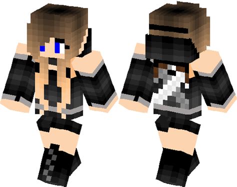 Pretty Brown Haired Girl | Minecraft Skin | Minecraft Hub