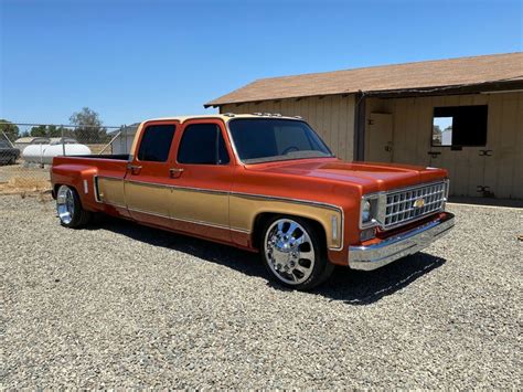 1978 C10 C30 Dually Crew Cab Custom Lowered Camper Special for sale ...