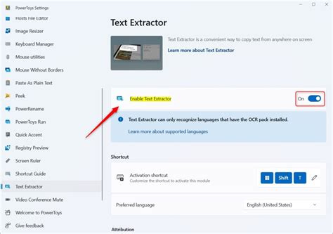 How to Turn PowerToys Text Extractor On or Off in Windows 11 - Geek Rewind