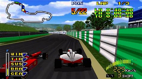 F1 Pole Position 64 Battle Gameplay (Nintendo 64) - YouTube