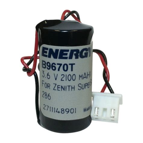 RTC Battery for Zenith SuperSport 286 286e - 969-995