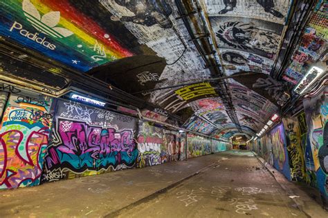 Leake Street Graffiti Tunnel, United Kingdom