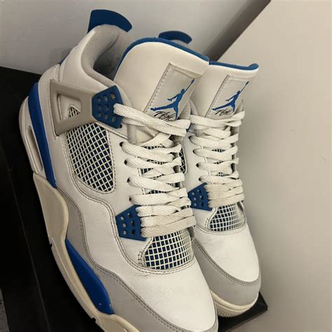 jordan 4 military blue 2012 VERY RARE there is... - Depop