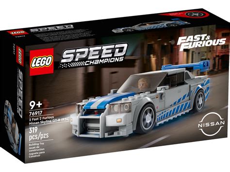 LEGO 2 Fast 2 Furious Nissan Skyline GT-R (R34) 76917 – 154 kr – 30% rabat