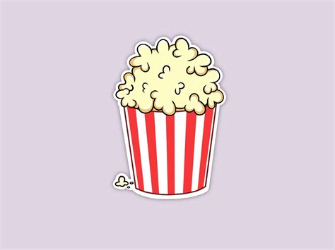 How To Draw A Popcorn Bucket - Drawing Word Searches