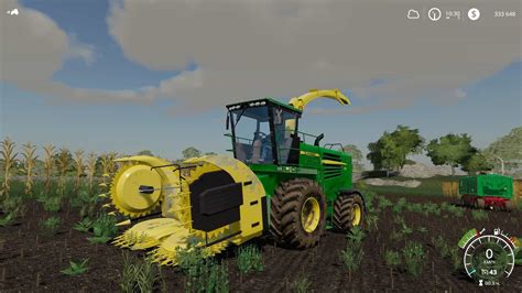 John Deere 7400 set v1.0.0.0 Mod - Farming Simulator 2022 / 19 mod