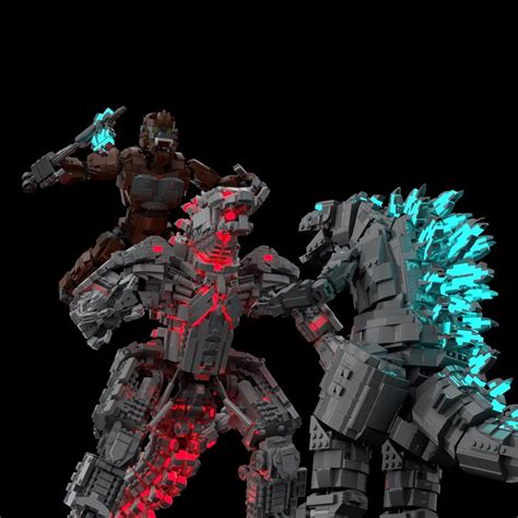 Godzilla vs Kong Mechagodzilla Gets A Custom Made LEGO Remake