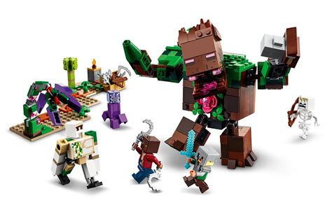 Amazon.com: LEGO Minecraft The Jungle Abomination 21176 Building Kit ...