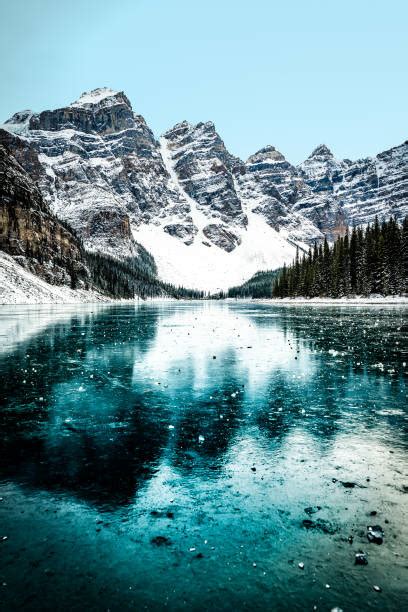 750+ Moraine Lake Winter Stock Photos, Pictures & Royalty-Free Images ...