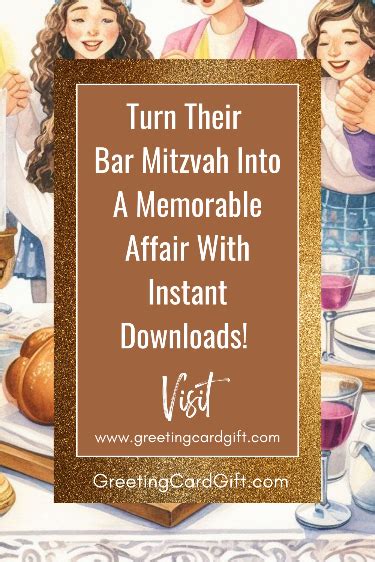 Bar mitzvah greeting cards – Artofit