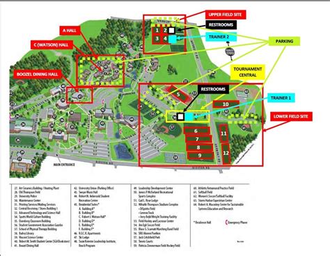 Slippery Rock University Campus Map – The World Map