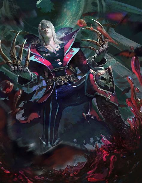 ArtStation - LOL vampire, Xiao botong | Lol league of legends, League of legends, League of ...