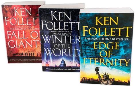 Ken Follett Century Trilogy War Stories Collection 3 Books Set - Histo ...