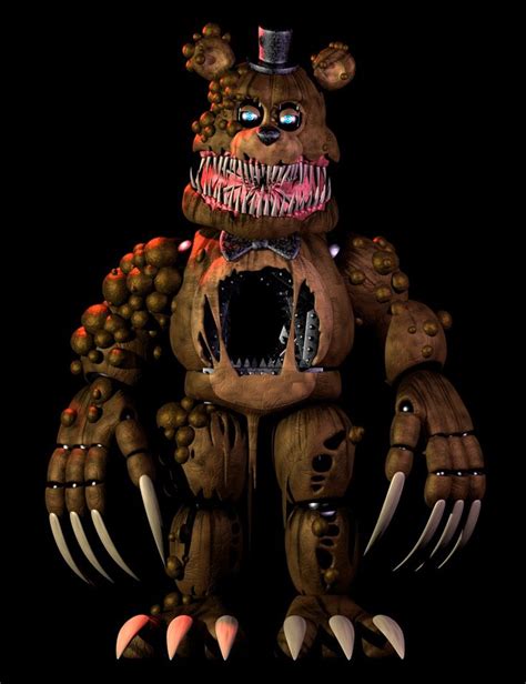 Twisted Freddy | Personagens de terror, Five nights at freddy's, Desenhos