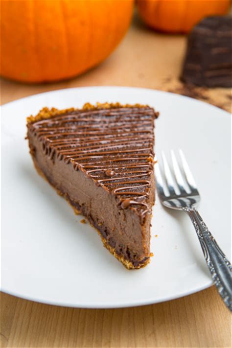 Triple Chocolate Pumpkin Pie - Closet Cooking