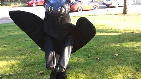 toothless costume - YouTube