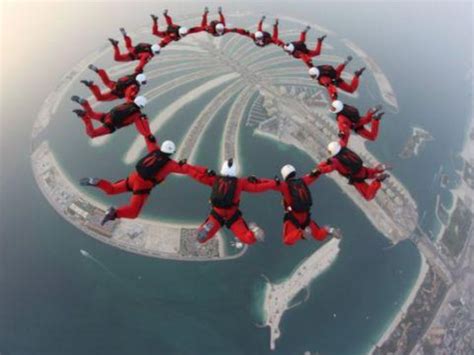 Skydiving over Palm Jumairah Dubai | Skydiving, Learn to fly, Dubai