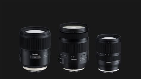 Tamron announces trio of full-frame lenses for Canon, Nikon and Sony ...