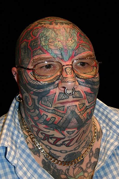 Bizarre, to me! | Weird tattoos, Really bad tattoos, Face tattoos