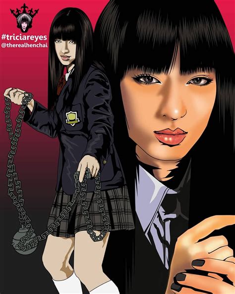 Chiaki Kuriyama as Gogo Yubari in Kill Bill | Kill bill, Kuriyama, Fan art