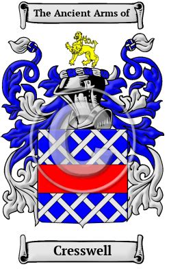 Cresswell Name Meaning, Family History, Family Crest & Coats of Arms