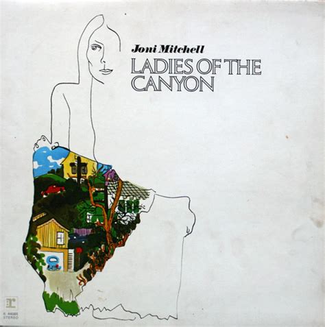 Joni Mitchell - Ladies Of The Canyon (1975, Gatefold cover, Vinyl ...