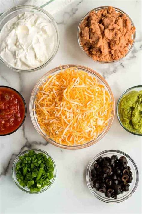 The Best 7 Layer Dip {Easy Recipe} - Princess Pinky Girl