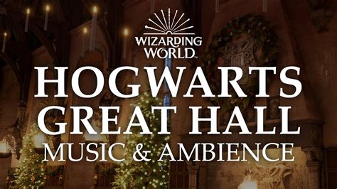 Hogwarts Great Hall | Harry Potter Music & Ambience - YouTube Music