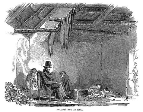 Irish Famine, 1847 Art Print by Granger