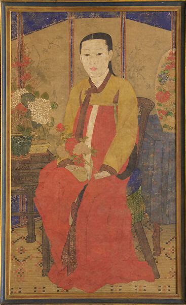 Unidentified Artist | Portrait of a Woman | Korea | Joseon dynasty ...