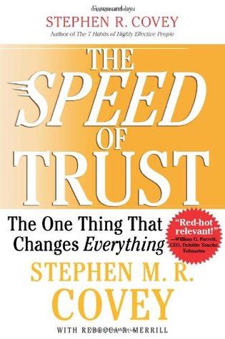 The Speed of Trust PDF Summary - Stephen R. Covey & Rebecca Merrill